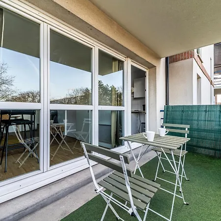 Ferienwohnung T2 Avec Terrasse Citadelle Lille Exterior foto